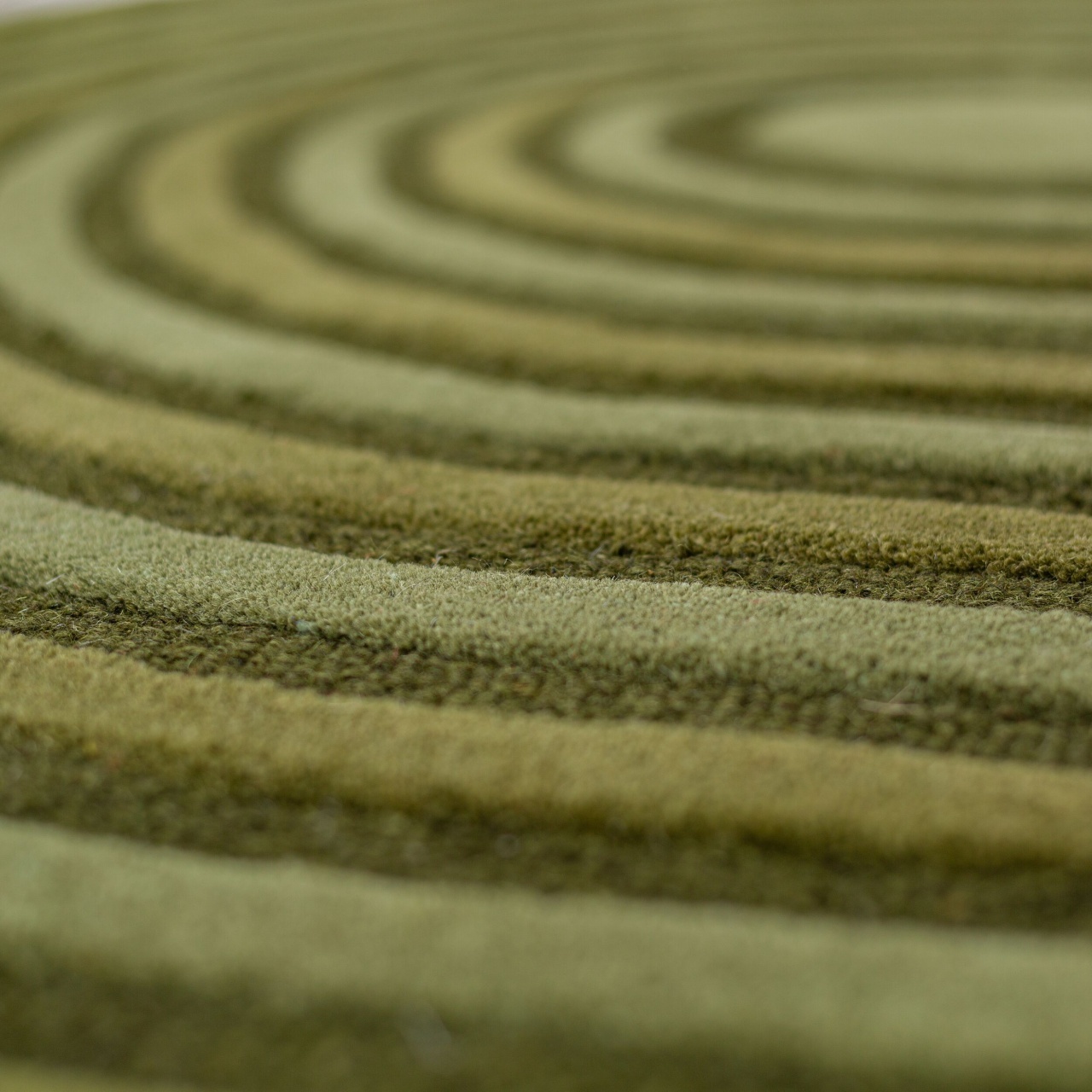 Covor Conway Retro Shaped Verde masliniu 120x180 cm, Flair Rugs