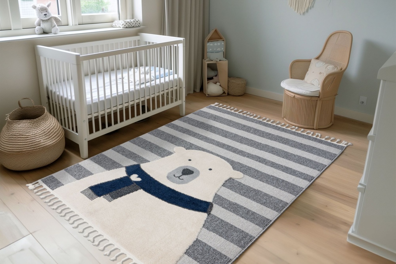 Covor copii Fano Gri 160x230 cm - 3 | YEO