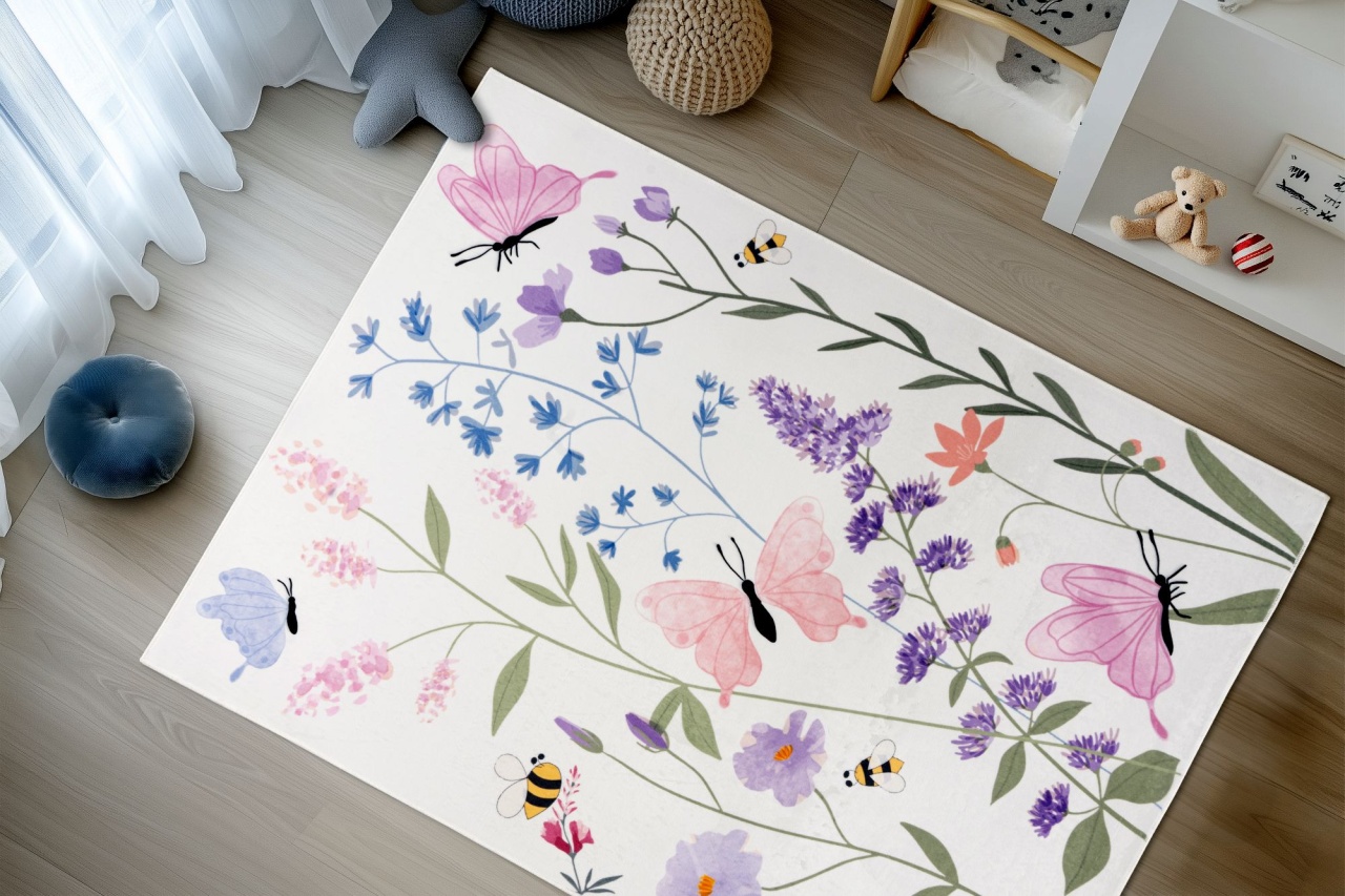 Covor copii Magic Kids ML Roz 115x160 cm - 2 | YEO