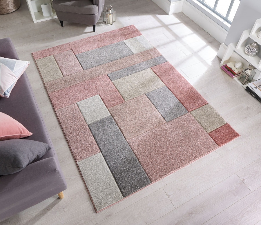Covor Cosmos Roz 120x170 cm, Flair Rugs
