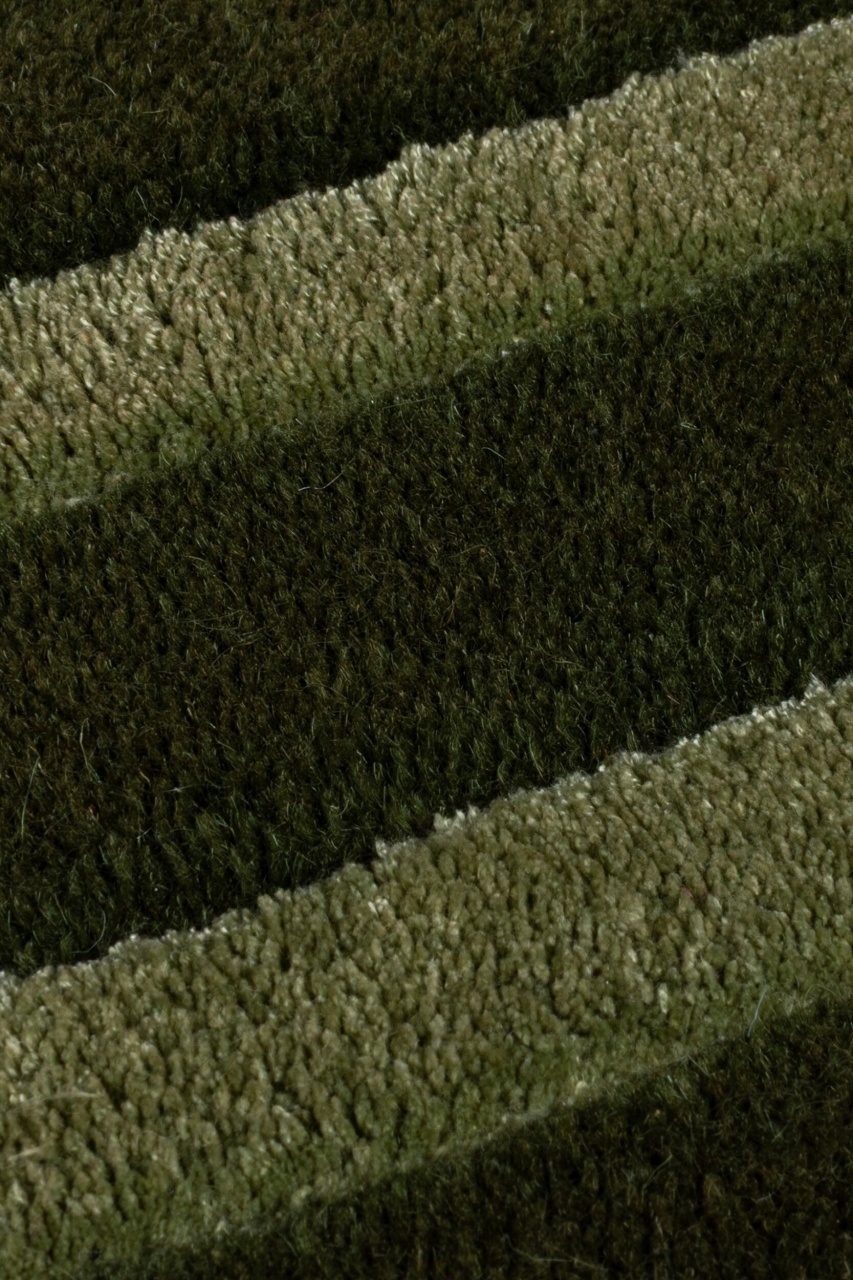 Covor Gatsby Wool Verde masliniu 200x290 cm, Flair Rugs