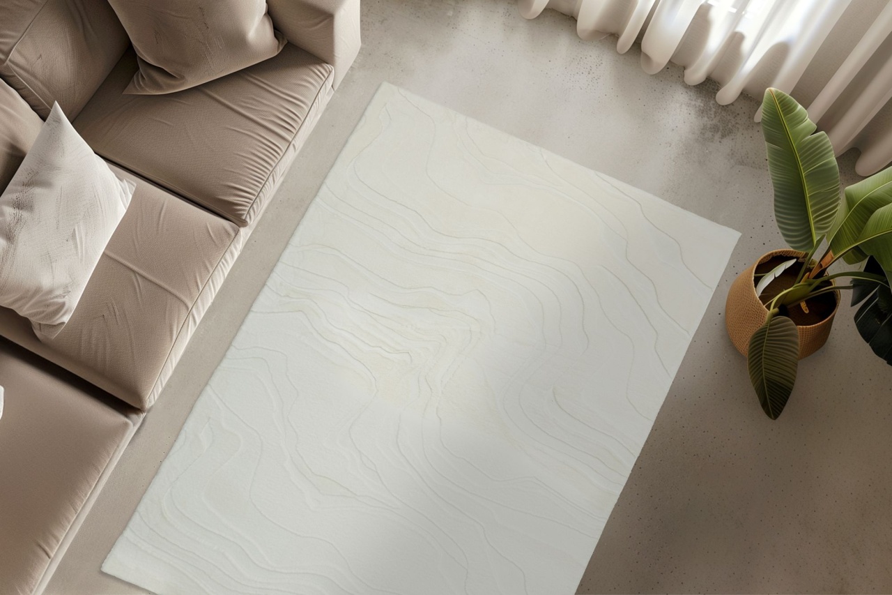 Covor Interstellar Alb 160x230 cm - 2 | YEO
