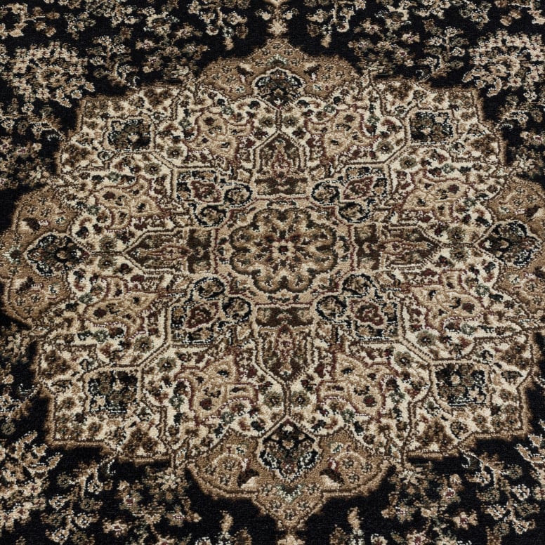 Covor Kashmir Negru V2 300x400 cm