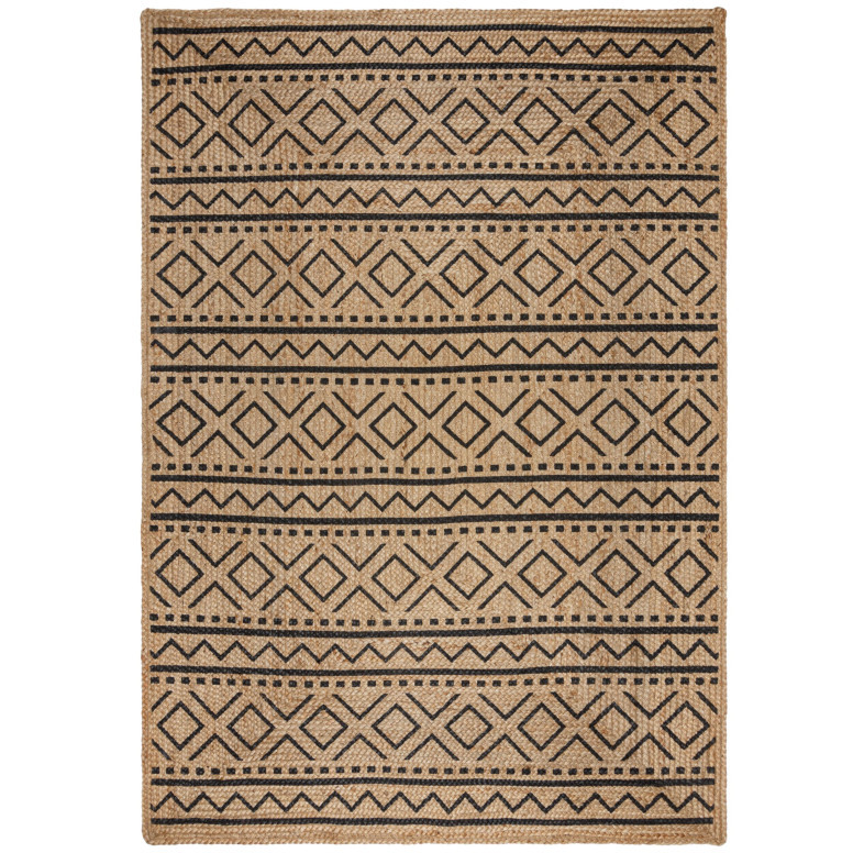 Covor Luis Natural/Negru 80X150 cm, Flair Rugs - 4 | YEO