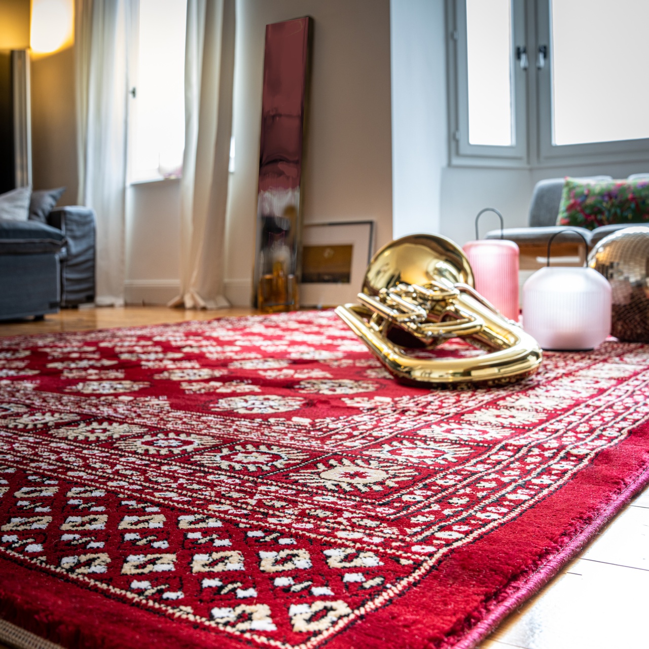 Covor My Ariana Rosu 160x230 cm - 1 | YEO