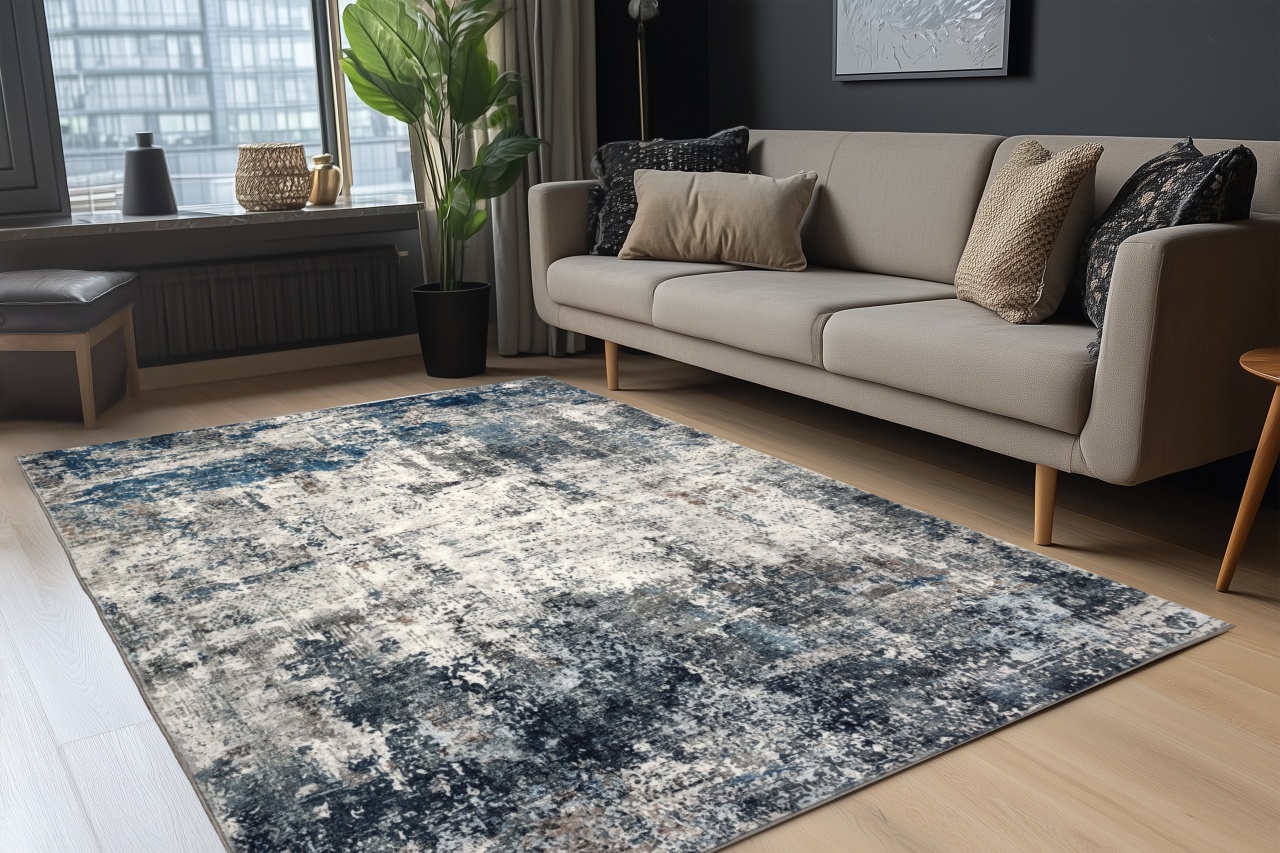 Covor Posh Albastru 200x290 cm - 2 | YEO