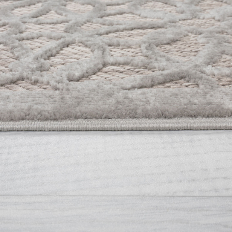 Covor traversă Argento Argintiu 66X230 cm, Flair Rugs