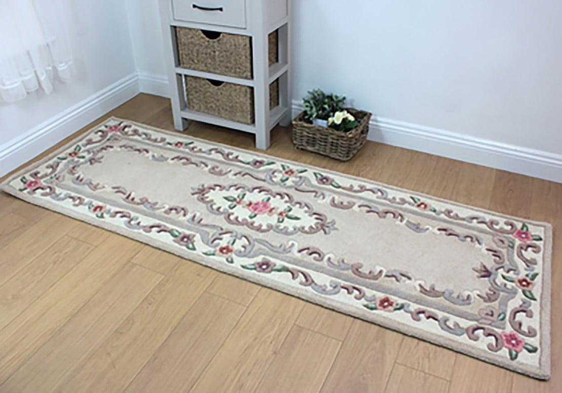 Covor traversă Aubusson Taupe 67X210 cm, Flair Rugs