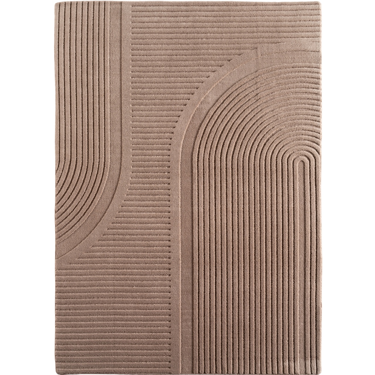 Covor traversa boho Pompei V2 Bej 80x250 cm