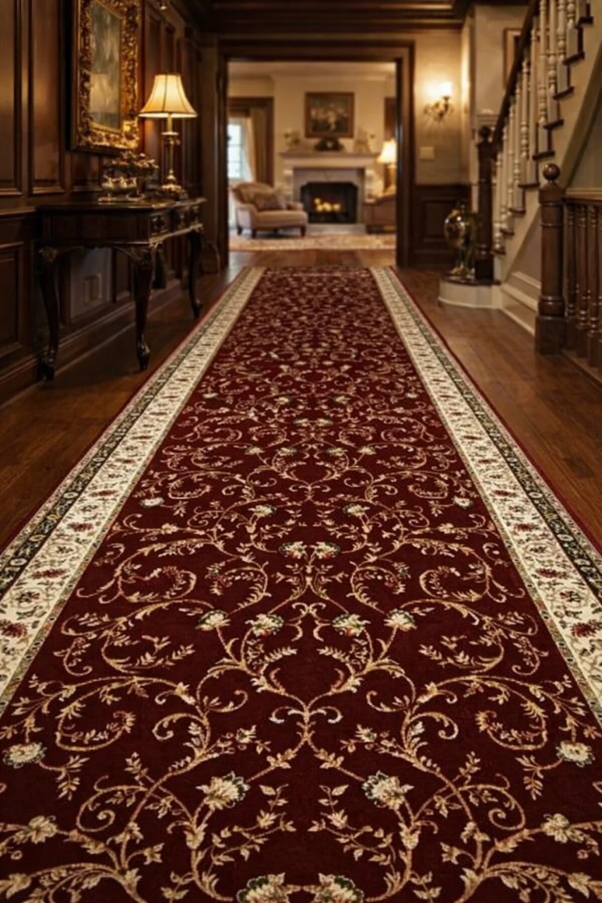 Covor Traversa, Lotos, Rosu, 150x200 cm, Delta Lotos 523 210