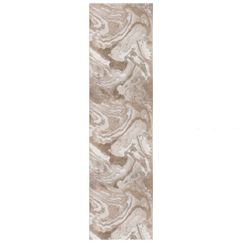 Covor traversă Marbled Natural 60X230 cm, Flair Rugs - 1 | YEO