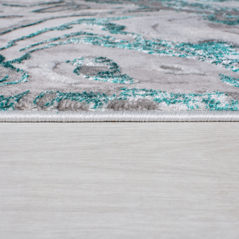 Covor traversă Marbled VERDE SMARALD 60X230 cm, Flair Rugs