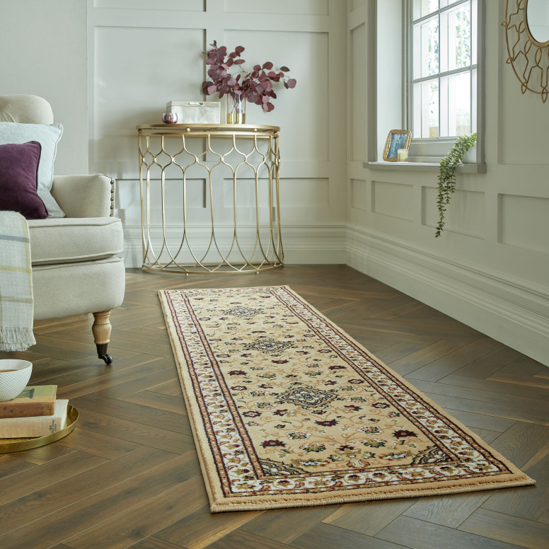 Covor traversă Sherborne Bej 66X300 cm, Flair Rugs