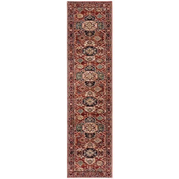 Covor traversa Sincerity Royale Gillingham Rosu 66X300 cm, Flair Rugs - 1 | YEO