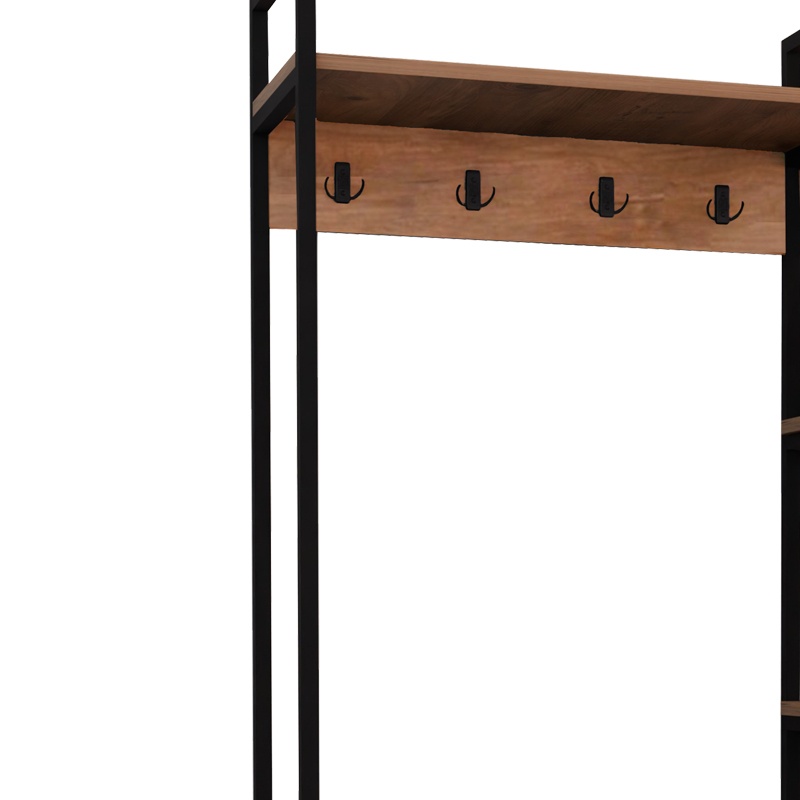 Cuier Thoj Pako World Stejar 120x34x180 cm - 2 | YEO