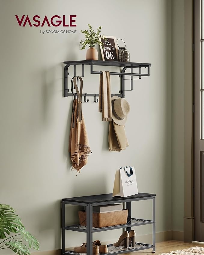 Cuier Vasagle Gri 66x30x27 cm - 1 | YEO