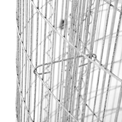 Cusca de sarma, Songmics, Argintiu, 90x70x40 cm