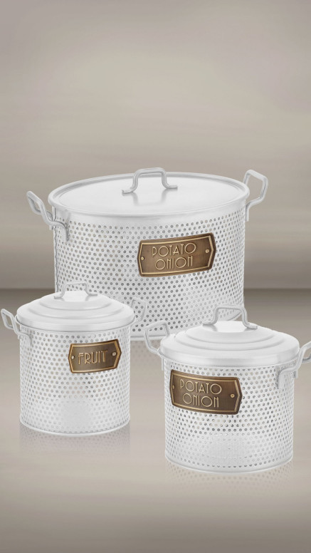 Cutie de depozitare alimente GLV0662, Alb