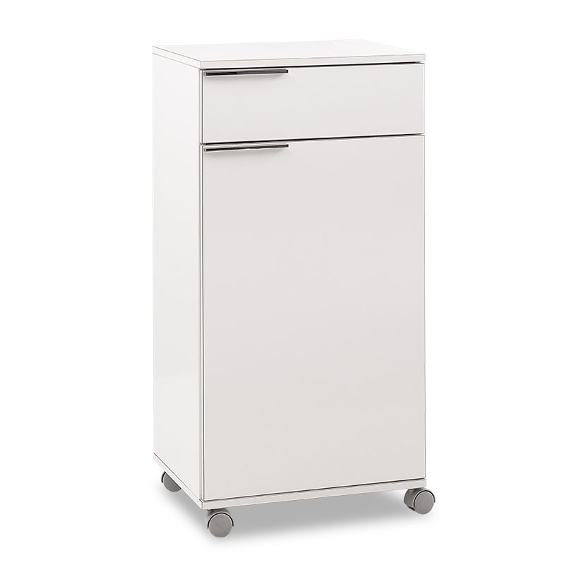 Dulap mobil Chad, Pako World, Alb, 50x40x100 cm