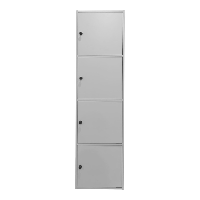 Dulap soldat Gabino Alb 40x39x158 cm - 2 | YEO