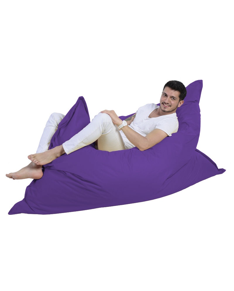 Fotoliu puf de gradina Giant Cushion Violet 180x140x30 cm - 2 | YEO