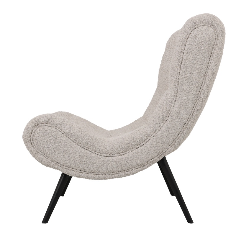 Fotoliu Silla, Pako World, Textil, Bej, 97x80x100 cm - 3 | YEO