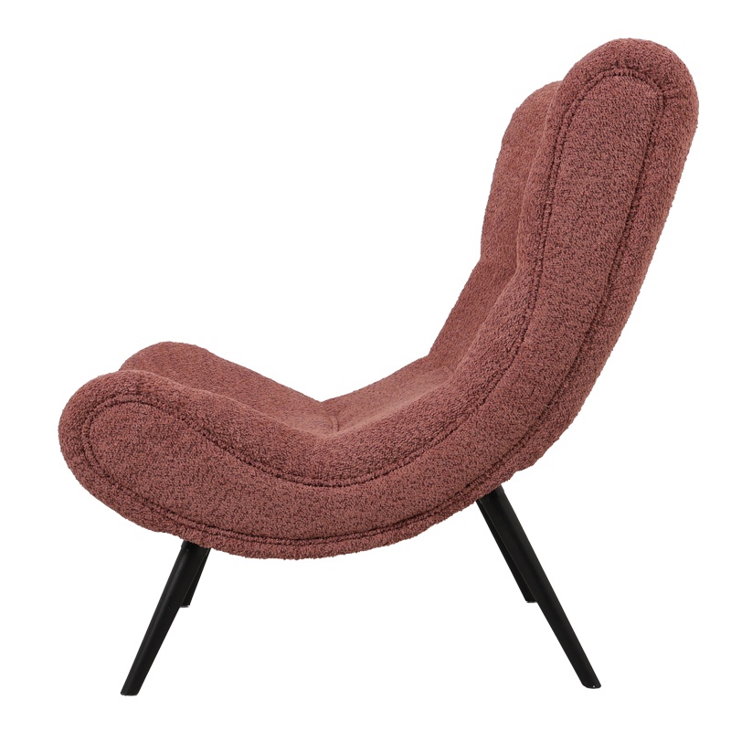 Fotoliu Silla, Pako World, Textil, Roz, 97x80x100 cm - 2 | YEO