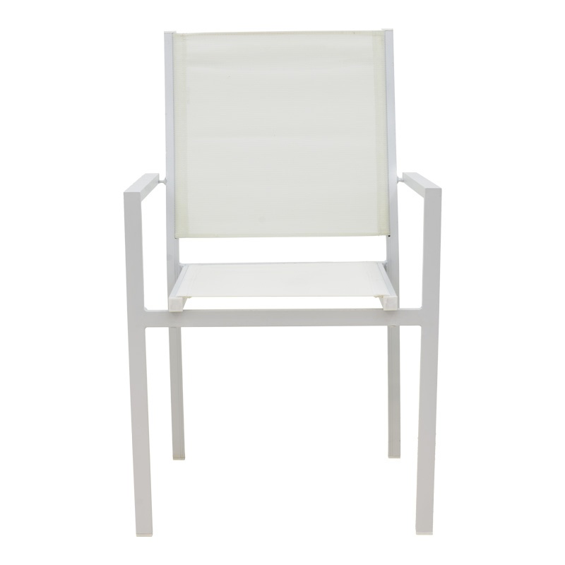 Fotoliu Zacreta, Pako World, Textil, Alb, 61x56x87 cm - 3 | YEO