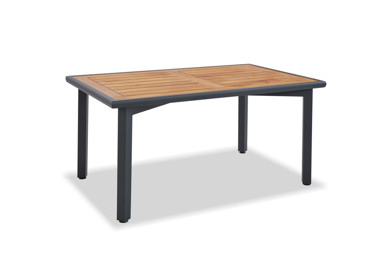 Garden Table Berlin Natural 155x75x95 cm