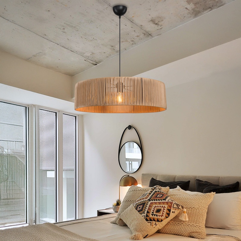 Lampa Tebaha, Pako World, E27, Natural, 55x55x20 cm - 1 | YEO