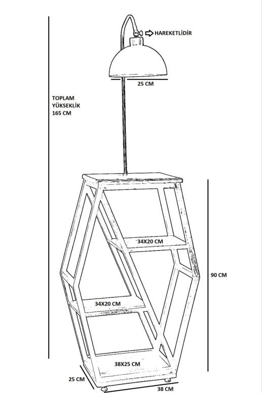 Lampadar Sembol Nuc - 4 | YEO