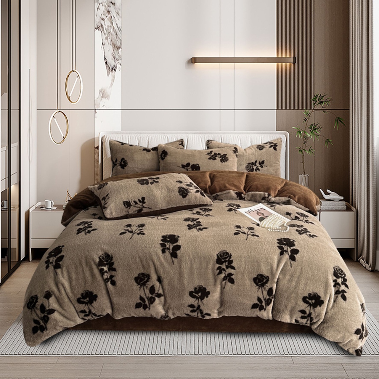 Lenjerie Bunny C114 cu Elastic 180x200 (Cocolino) 6 piese