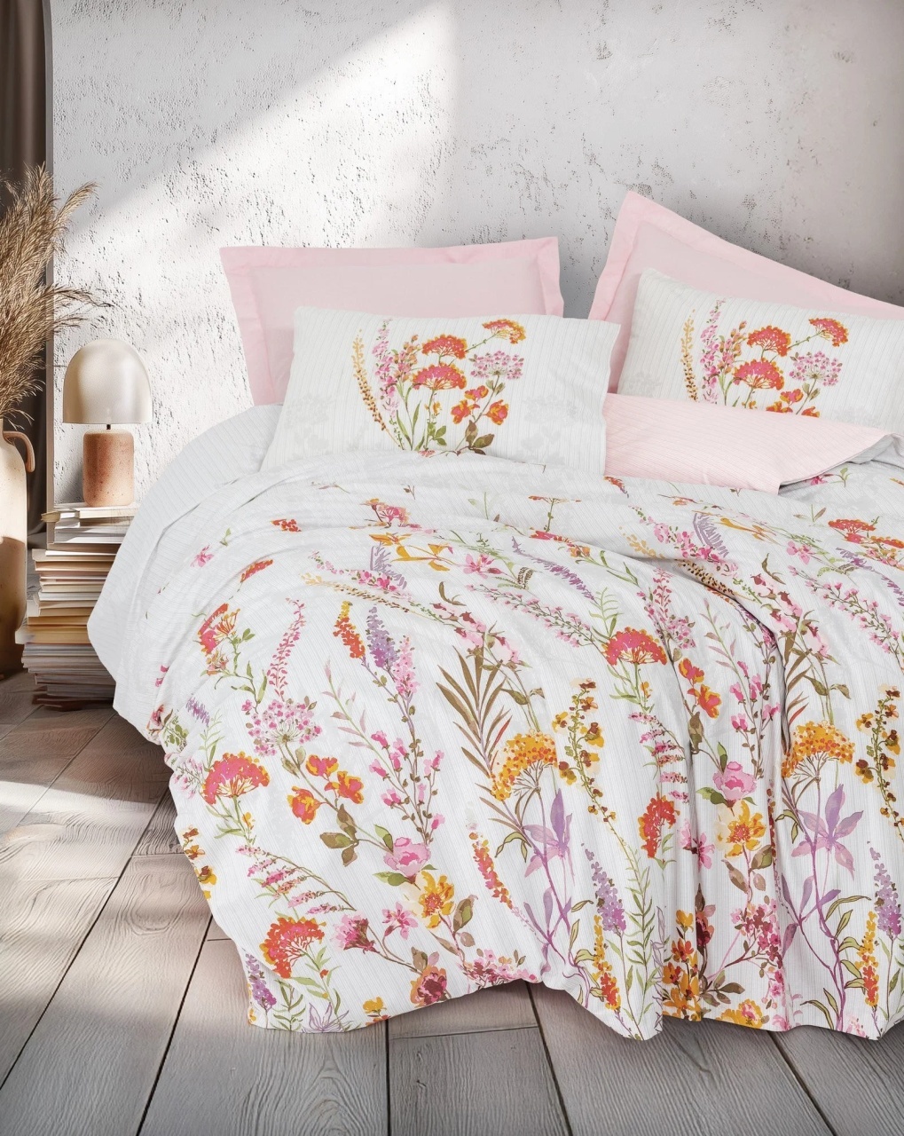 Lenjerie Lilura Roz (Bumbac 100%)