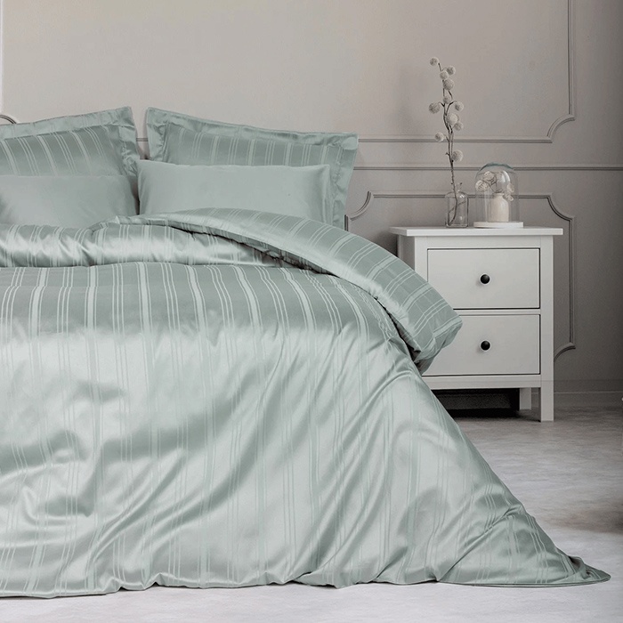 Lenjerie Stripe Mint (Bambus)