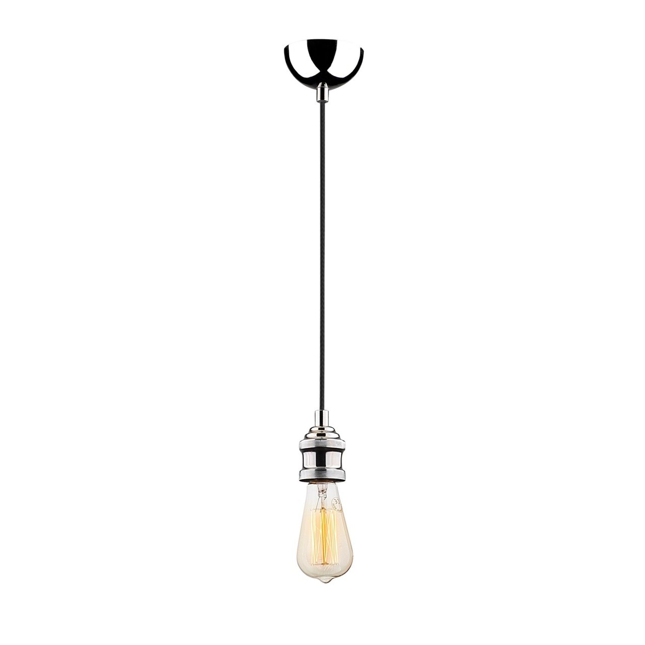 Lustra Kabluni Crom 6x6x102 cm - 1 | YEO