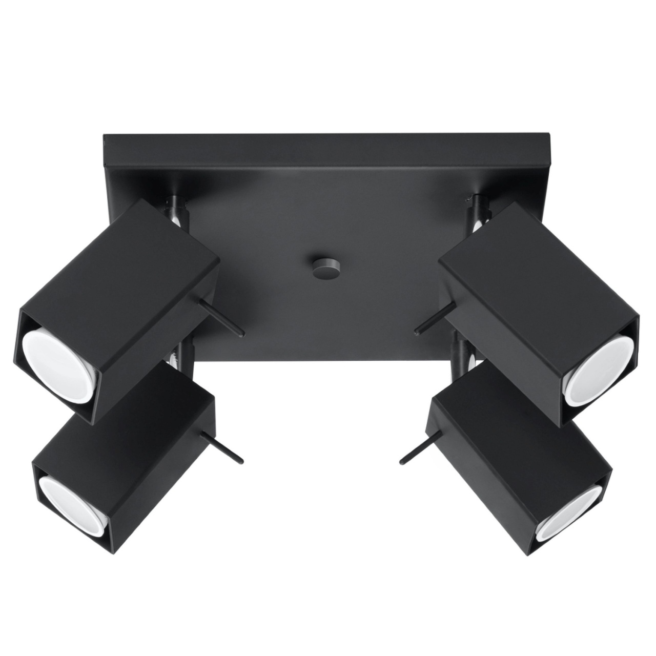 Lustra Merida Negru 25x25x16 cm
