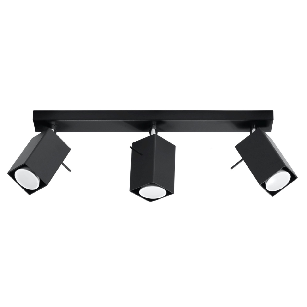 Lustra Merida Negru 45x6x16 cm