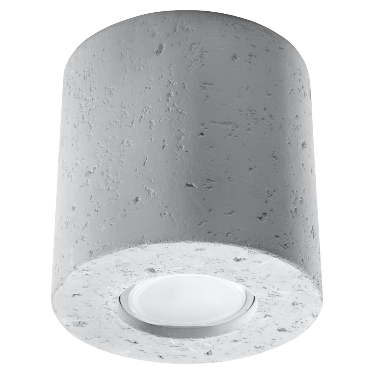 Lustra Orbis din beton Gri 10x10x10 cm