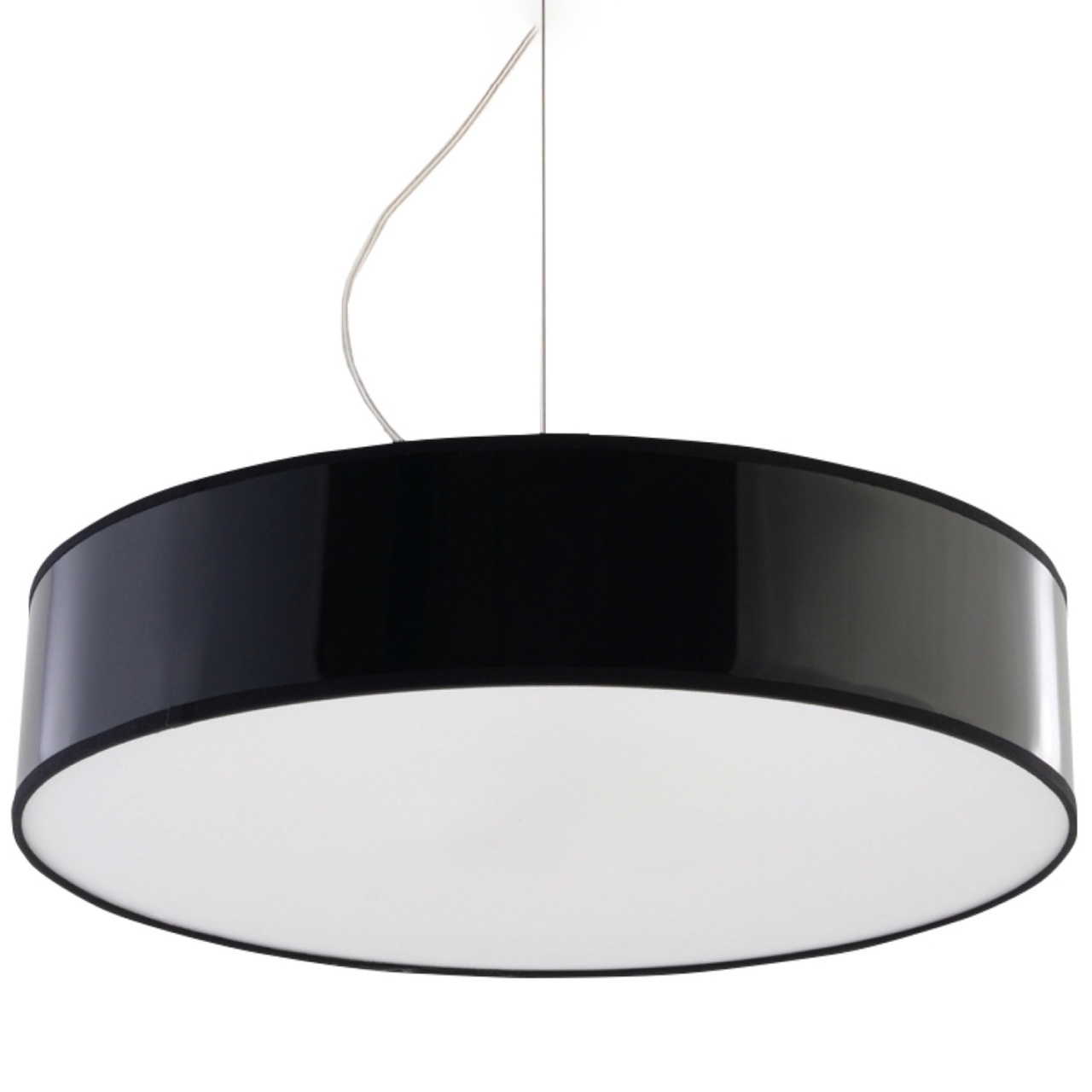 Lustra suspendata Arena Negru 45x45x111 cm