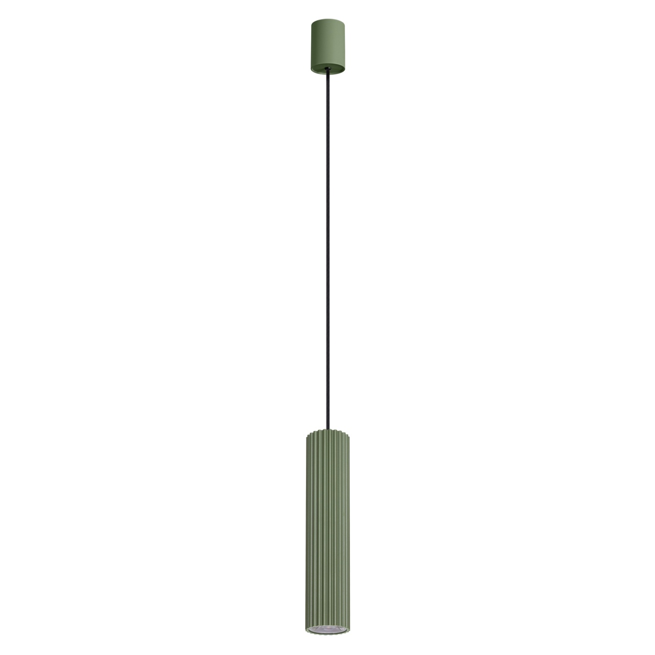 Lustra suspendata LED Ivar 1 Olive 3000K 6.4x6.4x200 cm