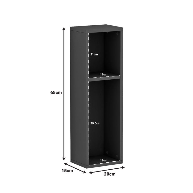 Noptiera suspendata Racks Pako World Gri 20x15x65 cm