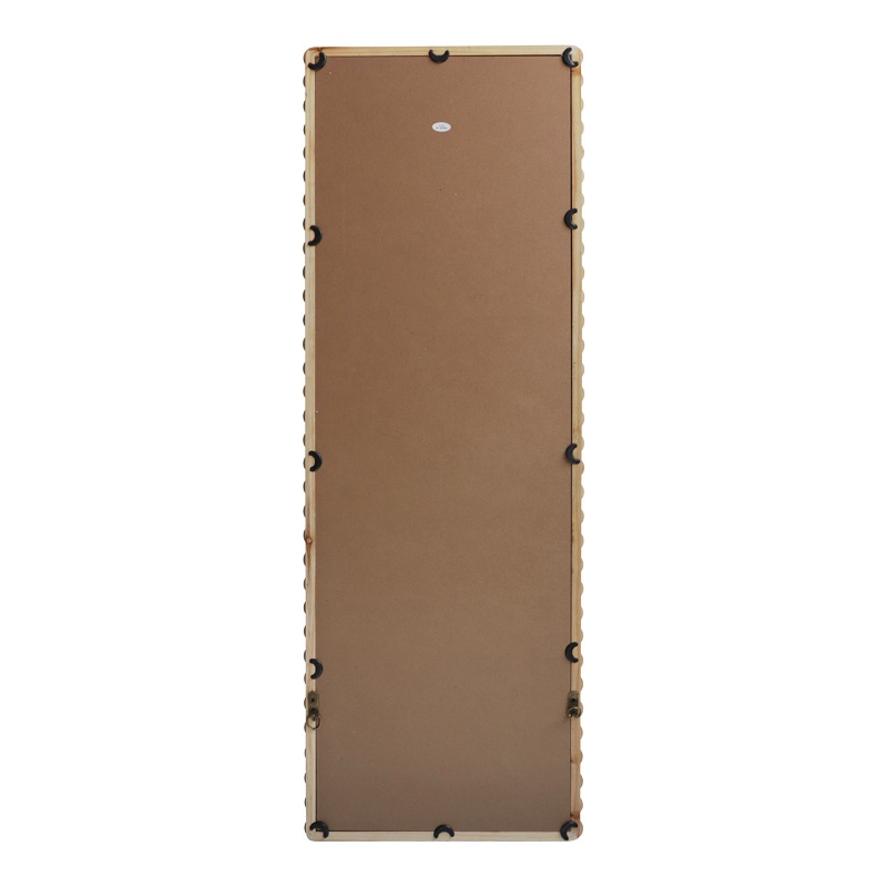 Oglinda cu lemn Ledalo, Pako World, Natural, 45x4.5x130 cm - 3 | YEO