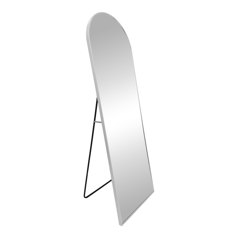 Oglinda Lorens, Pako World, Aluminiu, Argintiu 46x40x150 cm