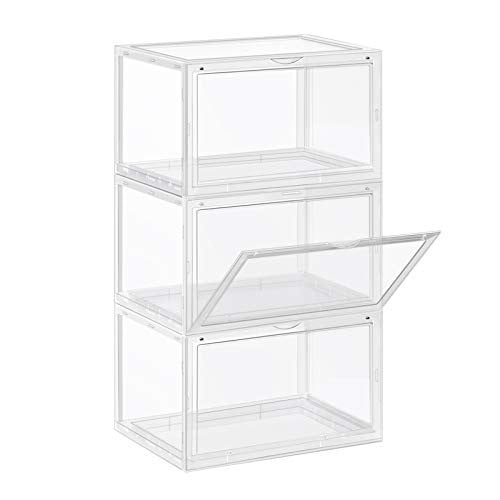 Pantofar din plastic, Songmics, Transparent, 36x28x22 cm - 1 | YEO