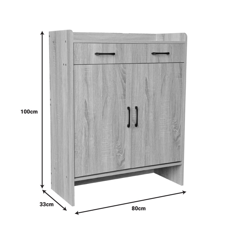 Pantofar Gazen, Pako World, 12 perechi, Natural, 80x33x100 cm