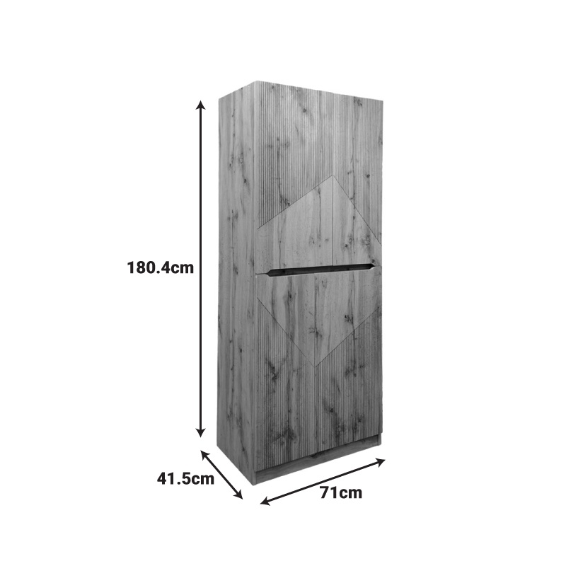 Pantofar Kebell Natural 71x41.5x180.4 cm