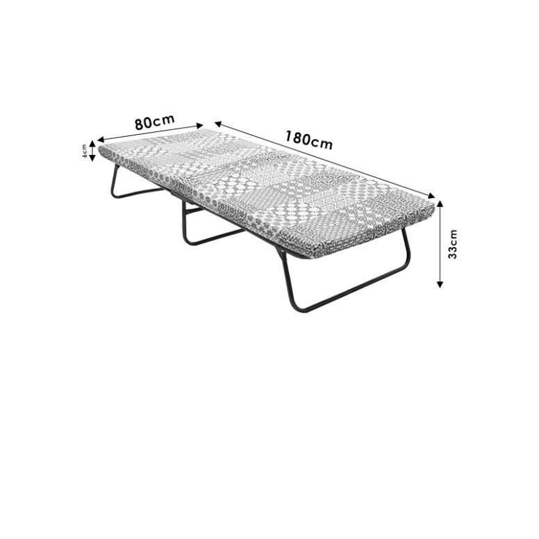 Pat 1 persoana 80X180 cm Daxel 20033 - 2 | YEO