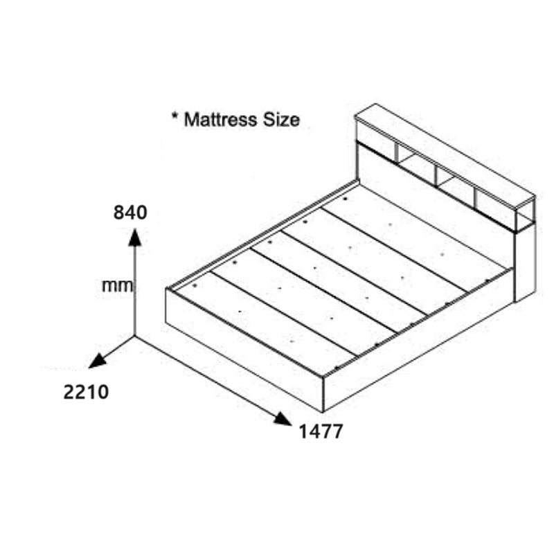 Pat Olympus dublu alb 147.7x221x84 cm - 3 | YEO