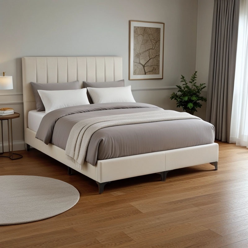 Pat textil Moega, Pako World, Crem, 160x200 cm - 1 | YEO