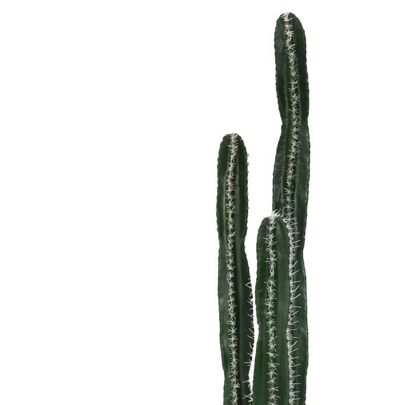 Planta decorativa Cactus II in ghiveci verde plastic PP H155 cm - 1 | YEO